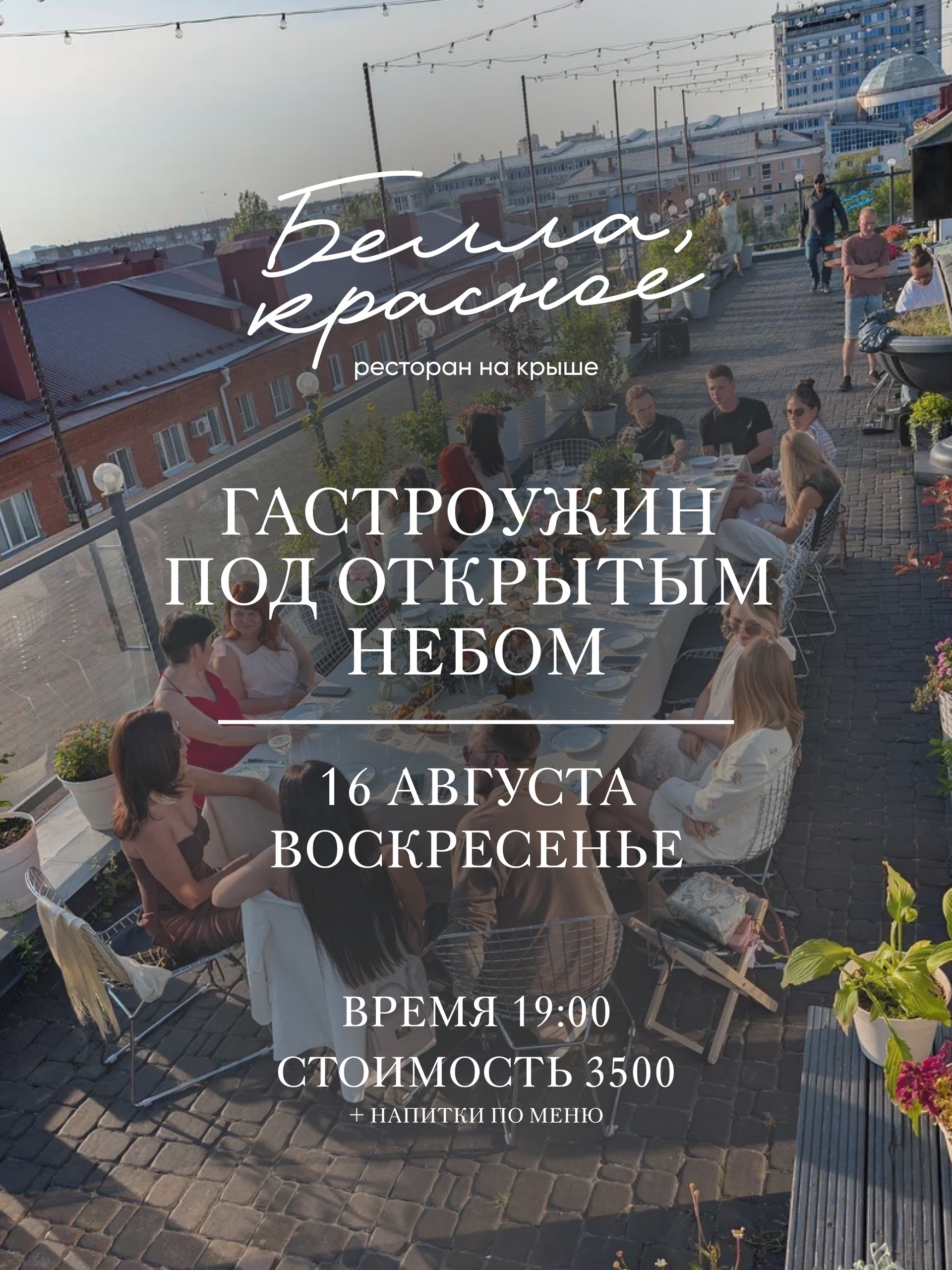 Гастроужин на крыше