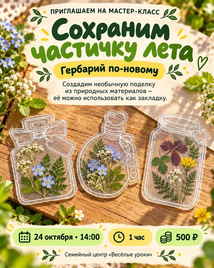 Гербарий по-новому