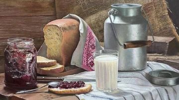 Натюрморт с хлебом