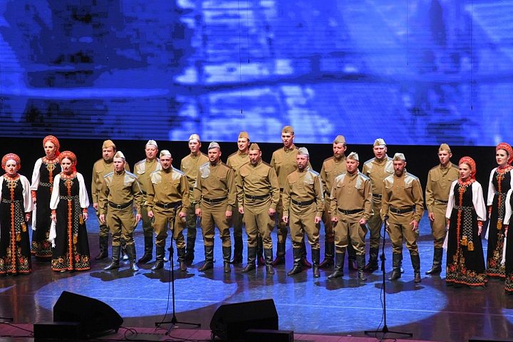 Омский хор. Уходил на войну сибиряк