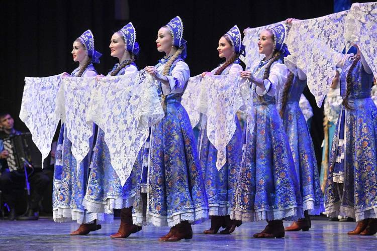 Омский хор. Зимние сибирские забавы