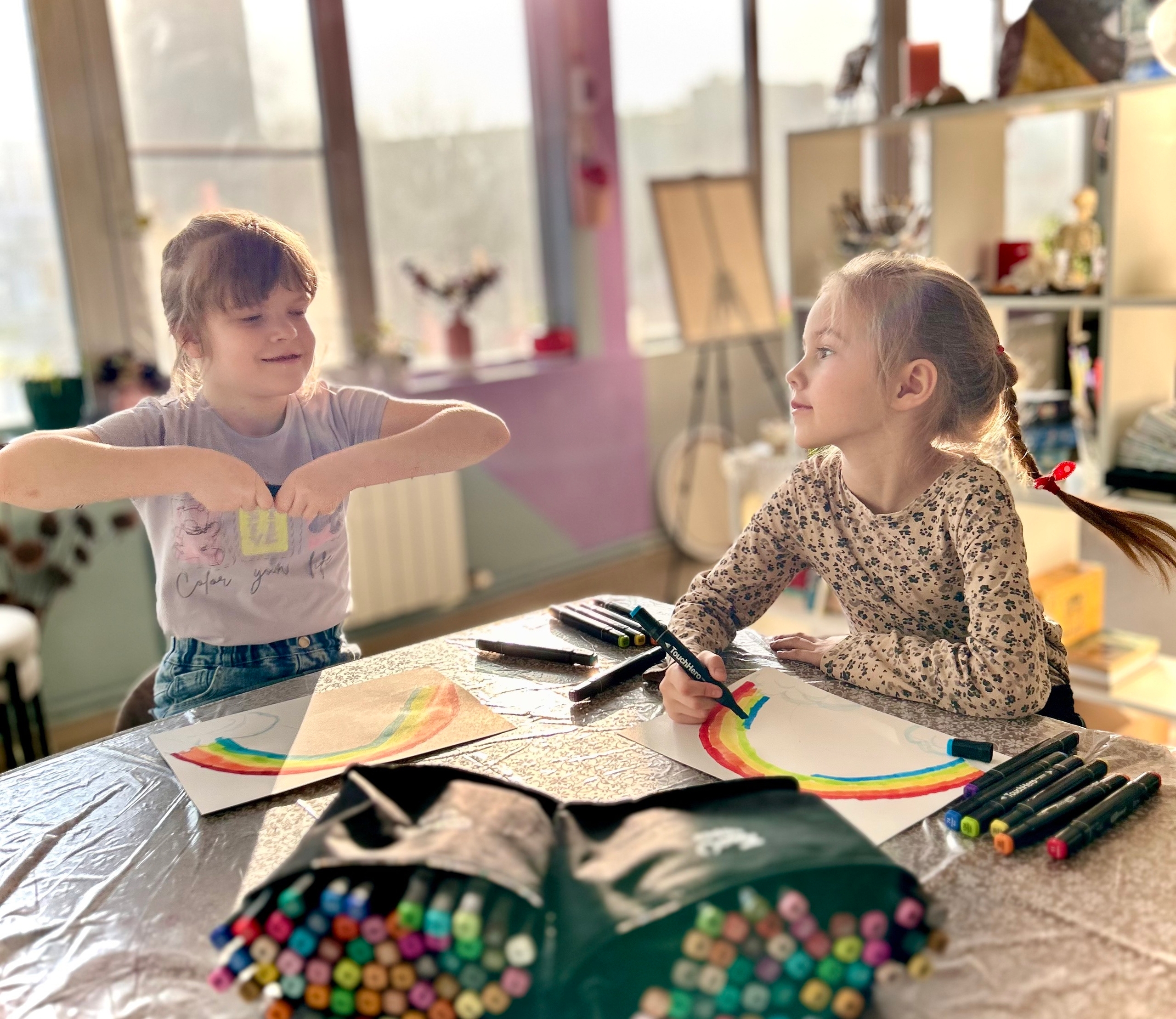 Рисование рainbow