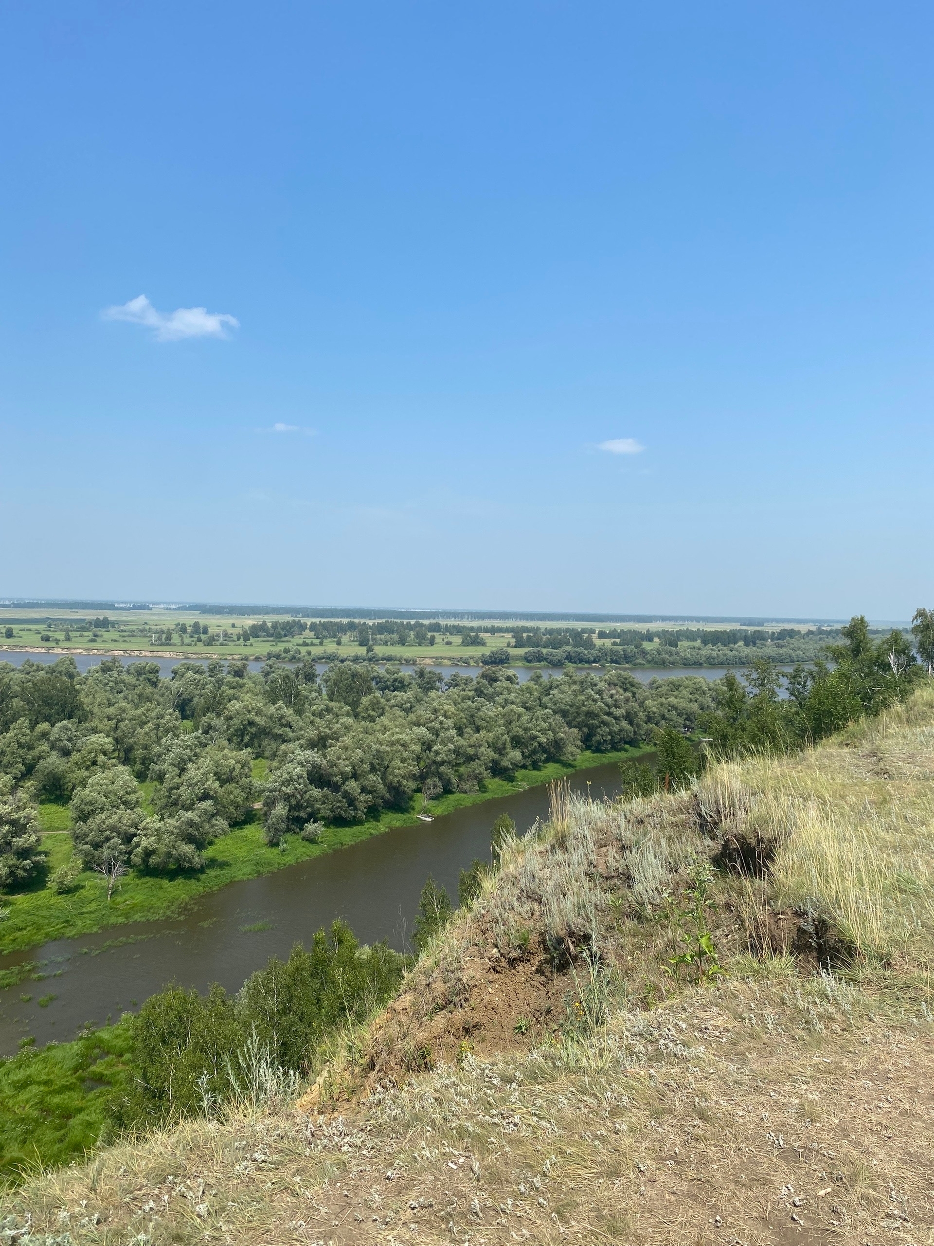 Село Серебряное Горьковского района и окрестности - это живописные о