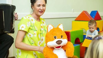 Сказочка для лялечек. Петушок-золотой гребешок