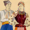 Театральный костюм 1950-ых