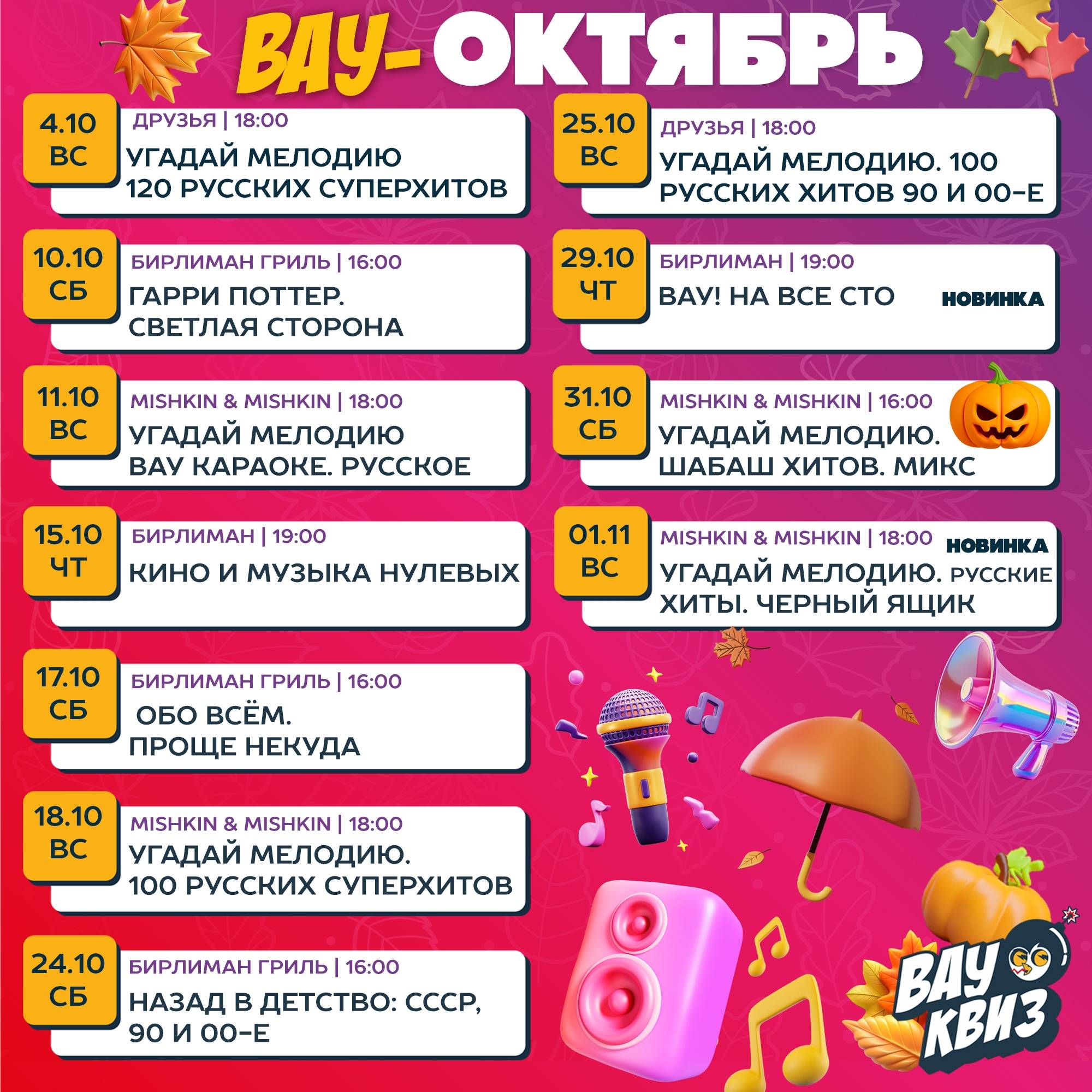 Угадай мелодию: Вау-Караоке. Русское