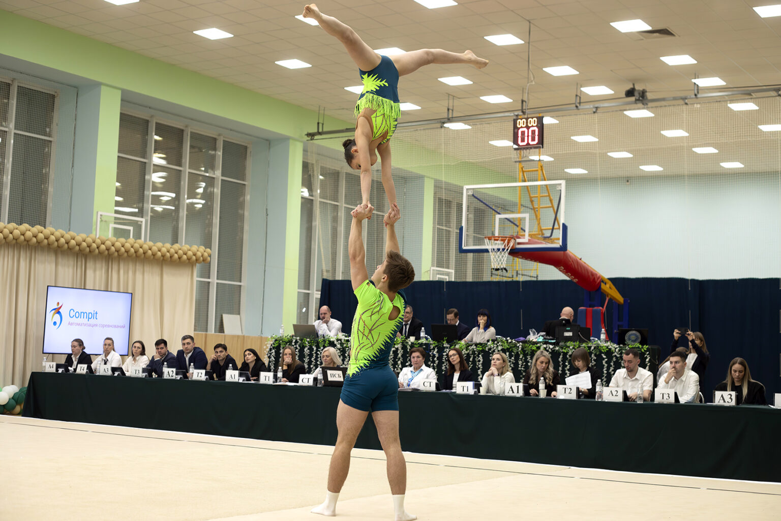 Всероссийские соревнования по спортивной акробатике